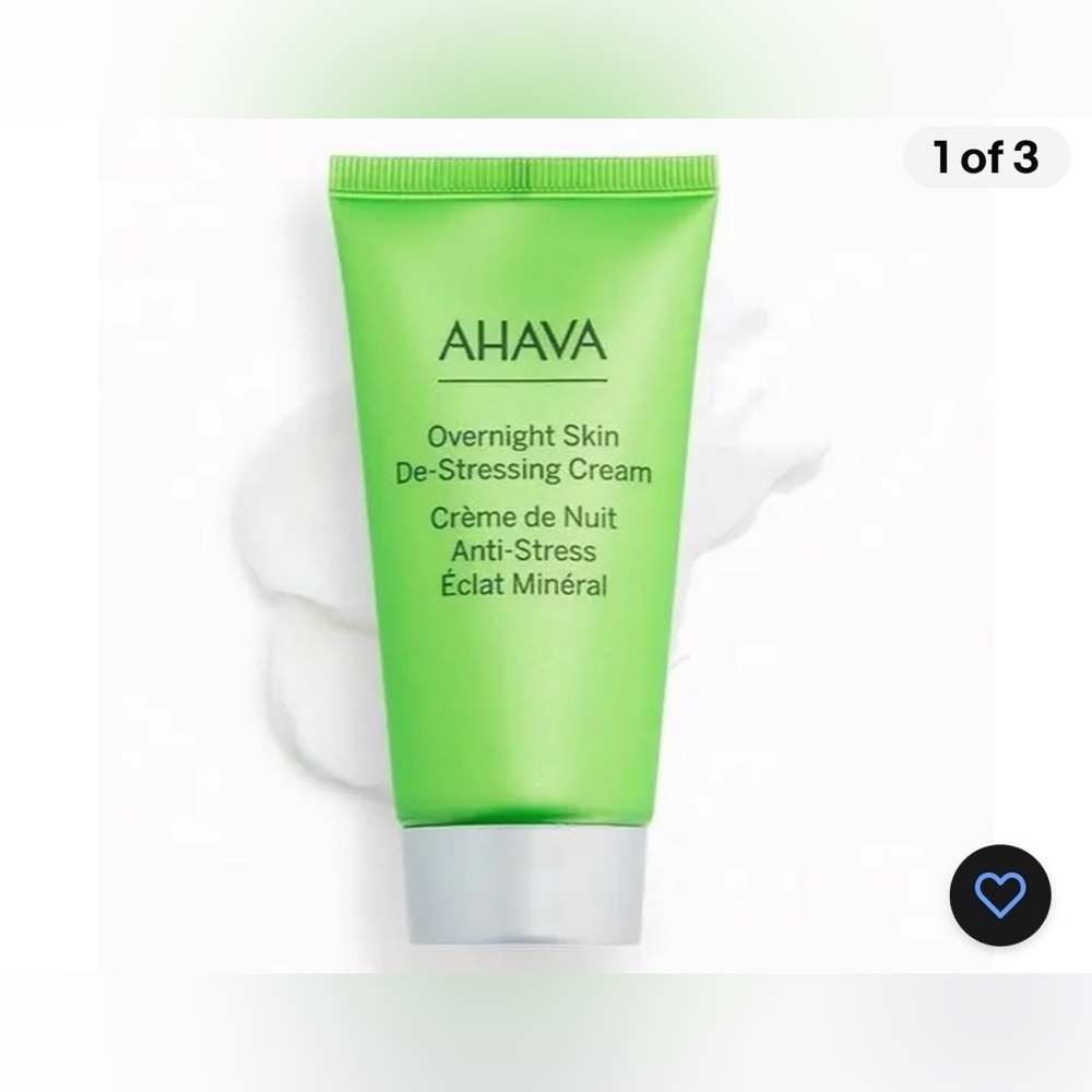 AHAVA Mineral Radiance
OVERNIGHT SKIN De-Stressing Cream 1.7oz​​​